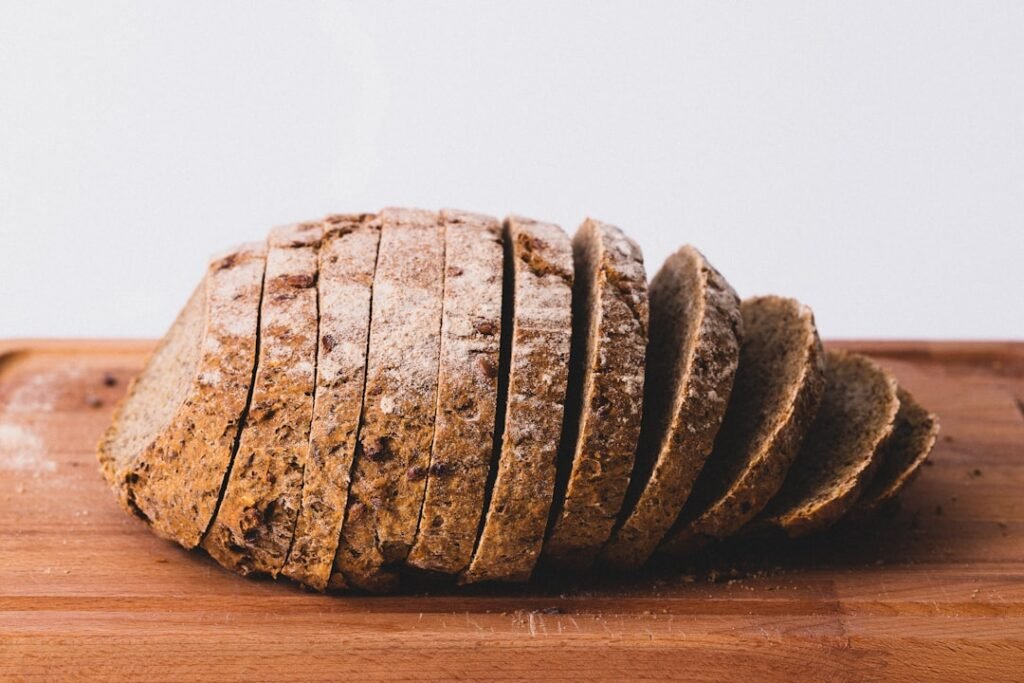 Fresh sliced bread loaf for a compact bread maker guide